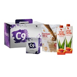 Sparpaket 3x C9 Peaches Chocolate - Set mit Shake/Drink und Inner Pack (630)